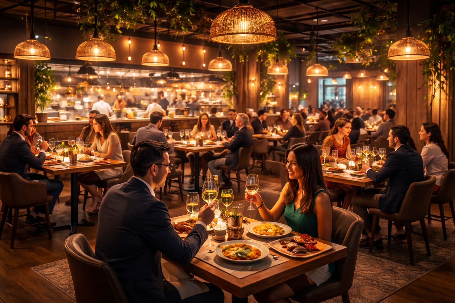 Restaurants growing on Instagram